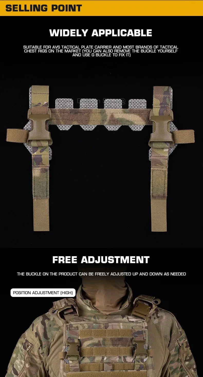 Gilet Tactique AVS MBAV Plate Carrier – Gilet Modulaire Adaptatif à Libération Rapide, Confortable, avec Système MOLLE – Airsoft, Entraînement, Chasse et Combat BLACKBEARD OUTDOOR INDUSTRIES