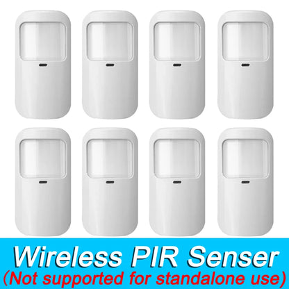 Détecteur de Mouvement PIR Sans Fil 433MHz EV1527 – Capteur Infrarouge pour Système d’Alarme et Sécurité (Lot de 1 à 8)
