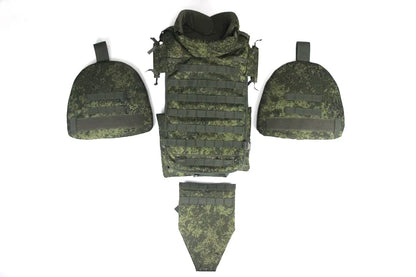 Gilet Tactique Réplique Russe 6B45 EMR – Camouflage Protection Épaules CS & Outdoor