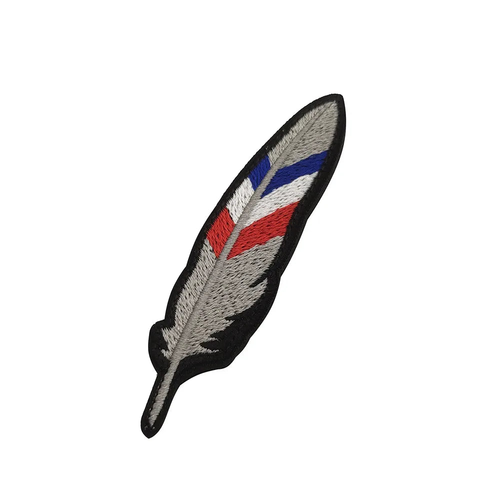 Patch Drapeau France IR Réfléchissant – Badge Tactique Brodé pour Casquette, Sac, Brassard - BLACKBEARD OUTDOOR INDUSTRIES