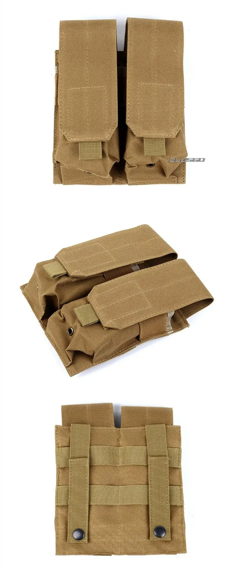 Pochette MOLLE Triple Porte Chargeurs - Double et Triple Mag Pouch pour AR15/M4 (5.56/7.62) BLACKBEARD OUTDOOR INDUSTRIES