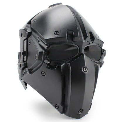 Casque tactique intégral HL-90 pour airsoft, 54–64 cm