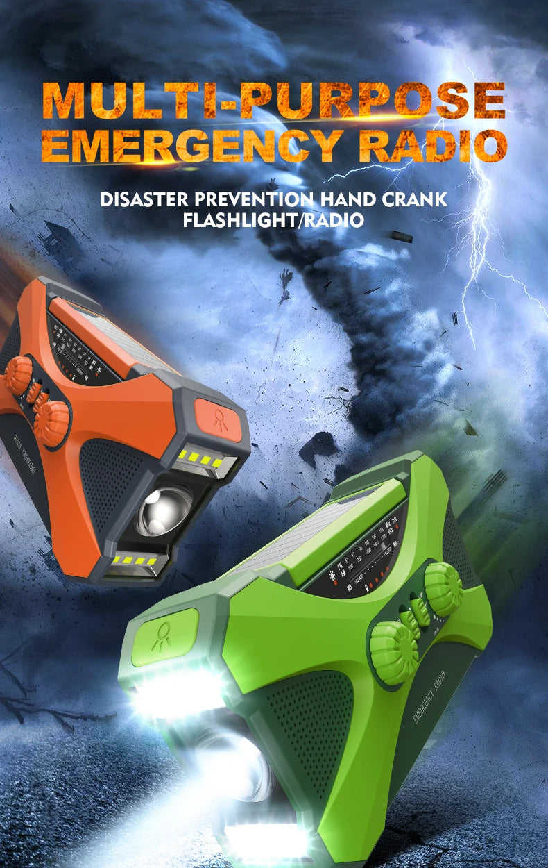 radio multifonction de survie solaire AM, FM et NOAA Ma boutique