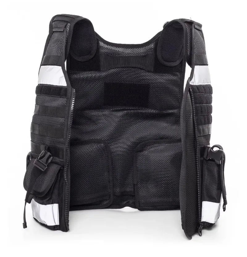 Gilet tactique securite reflechissant respirant multi-poches - BLACKBEARD OUTDOOR INDUSTRIES