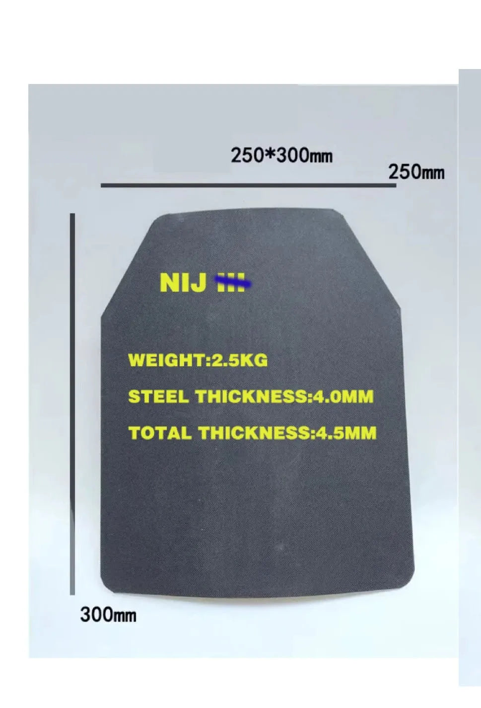 2PCS/lot NIJ IIIA Stand Alone Anti-Ballistic Plate Bulletproof Backpack Tactical Panel - BLACKBEARD OUTDOOR INDUSTRIES