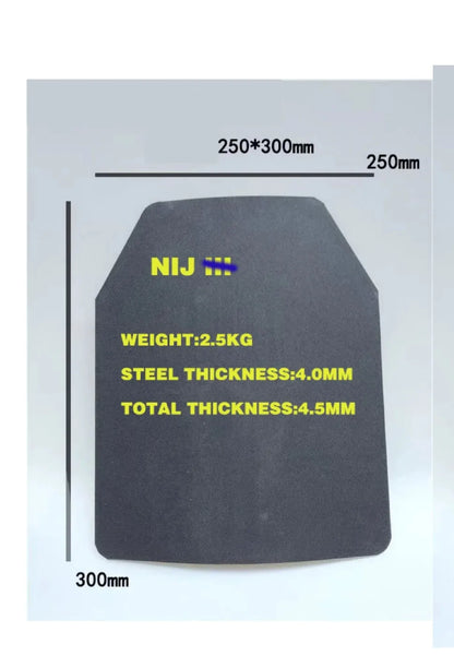 2PCS/lot NIJ IIIA Stand Alone Anti-Ballistic Plate Bulletproof Backpack Tactical Panel - BLACKBEARD OUTDOOR INDUSTRIES