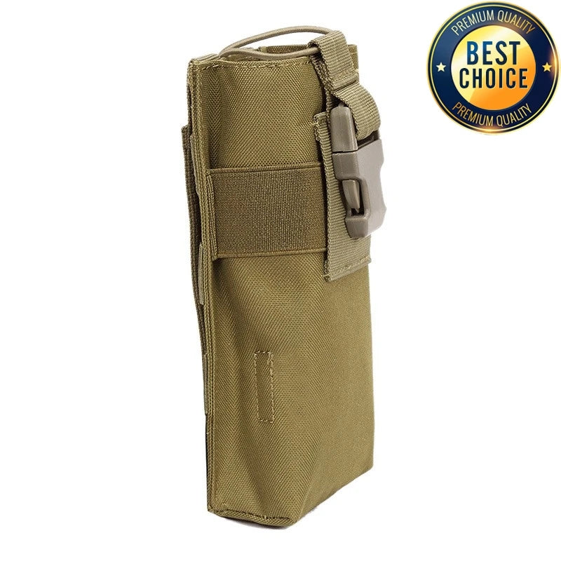 Pochette Tactique MOLLE pour Radio Walkie-Talkie – Porte-Bouteille d'Eau, Pochette de Magasin pour Activités de Plein Air, Camping et Sports BLACKBEARD OUTDOOR INDUSTRIES