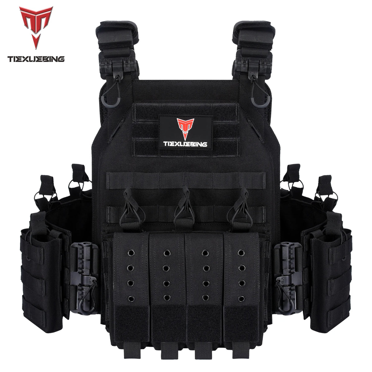 Gilet tactique style 6094 MOLLE réglable 1000D