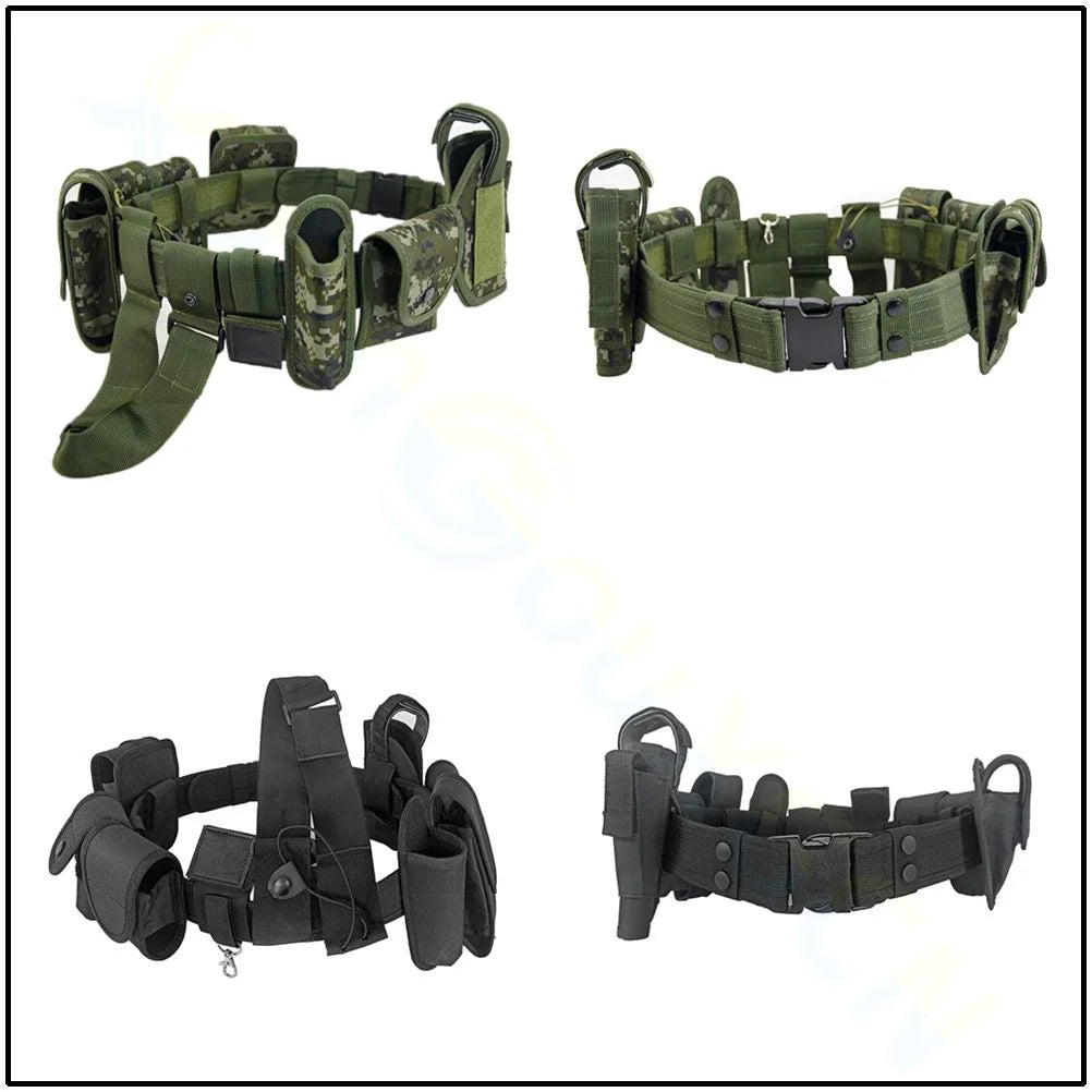 Ensemble Ceinture Tactique Modulaire + Sacoche Hip Pack Multi-Poches