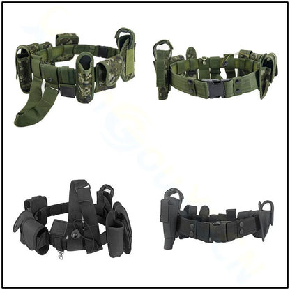 Ensemble Ceinture Tactique Modulaire + Sacoche Hip Pack Multi-Poches