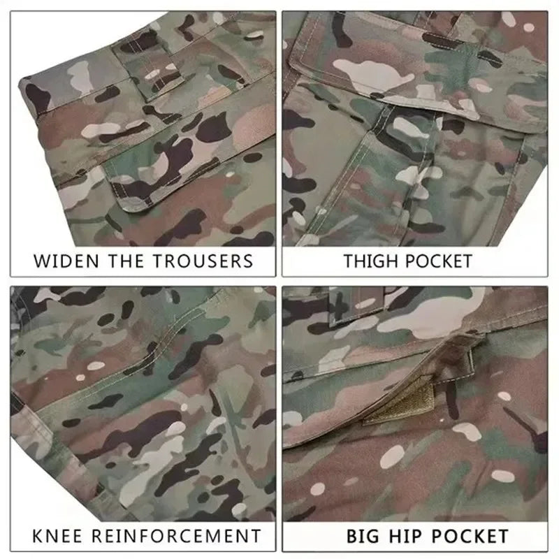 Uniforme ACU camouflage ripstop tactique 4 saisons - BLACKBEARD OUTDOOR INDUSTRIES
