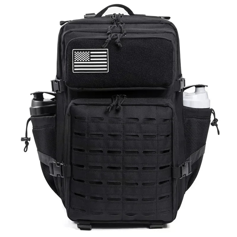 Sac à Dos Tactique Outdoor 25L/45L – Laser Cut MOLLE, Rucksack Polyvalent pour Homme et Femme - BLACKBEARD OUTDOOR INDUSTRIES