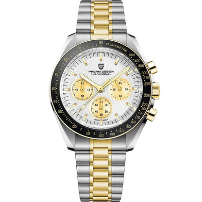 Montre Chronographe Pagani Design PD1701 Moon Watch 2026 — Japon, Saphir, 10 ATM + Boîte