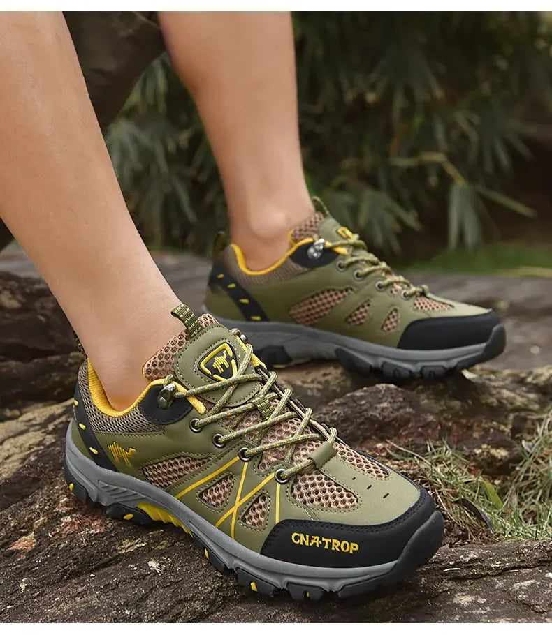 Chaussures de Randonnée Homme - Respirantes en Mesh, Légères et Résistantes - Chaussures de Sport pour Randonnée, Chasse et Activités Tactiques - BLACKBEARD OUTDOOR INDUSTRIES