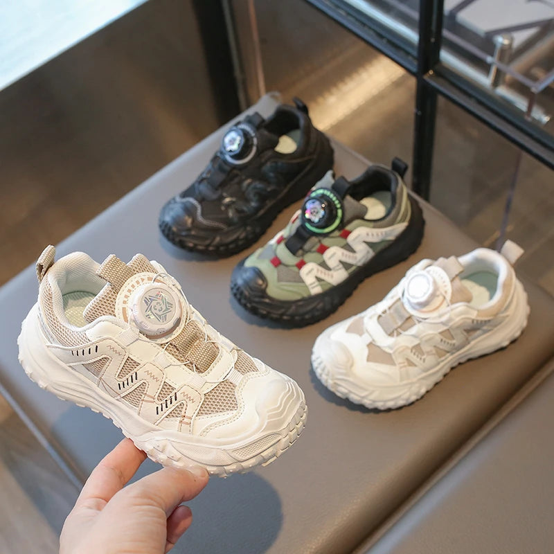 Baskets Enfant Légères Respirantes Antidérapantes – Chaussures Sport École Unisexe EU 26-36