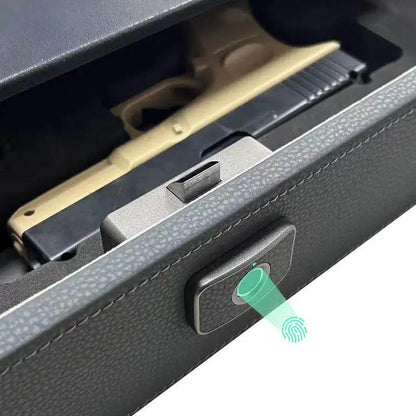Coffre-tiroir biométrique pour pistolet – 40 × 30,5 × 13,2 cm