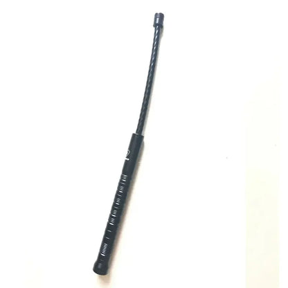 Fouet Tactique EDC Retractable 40 cm – Manche Alliage Aluminium, Cable Acier, Compact 20 cm Ferme pour Agents de Securite et Usage Terrain (250 g)