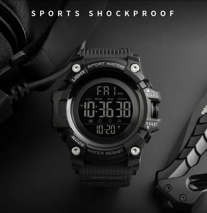 Montre Digitale Sport Homme SKMEI 1384 – Résistante et Multifonction - BLACKBEARD OUTDOOR INDUSTRIES