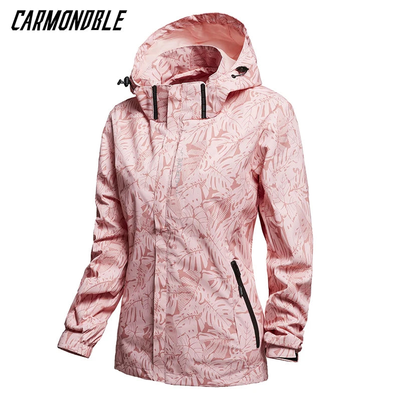 Veste Imperméable Femme à Capuche – Coupe-Vent Séchage Rapide pour Randonnée, Camping & Voyage - BLACKBEARD OUTDOOR INDUSTRIES
