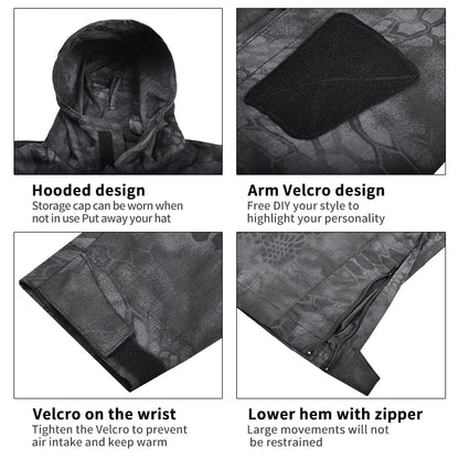 Veste Tactique Homme M65 | HAN WILD – Imperméable, Coupe-Vent, Multifonction - BLACKBEARD OUTDOOR INDUSTRIES