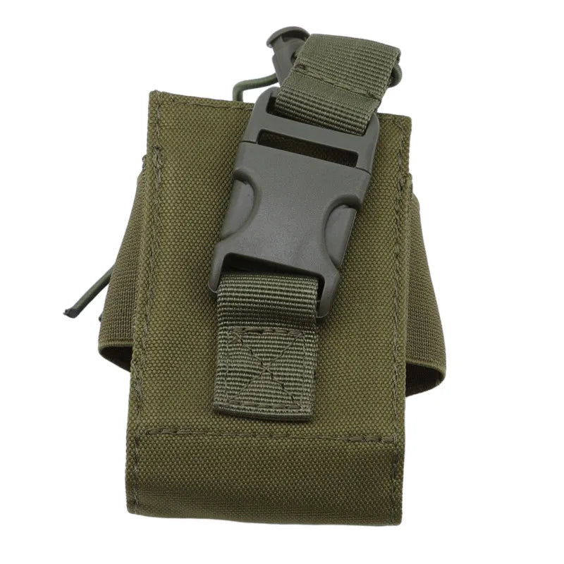 Pochette Radio Tactique MOLLE Oxford – Talkie-Walkie Universel | 8 Coloris | Corde Élastique Réglable - BLACKBEARD OUTDOOR INDUSTRIES