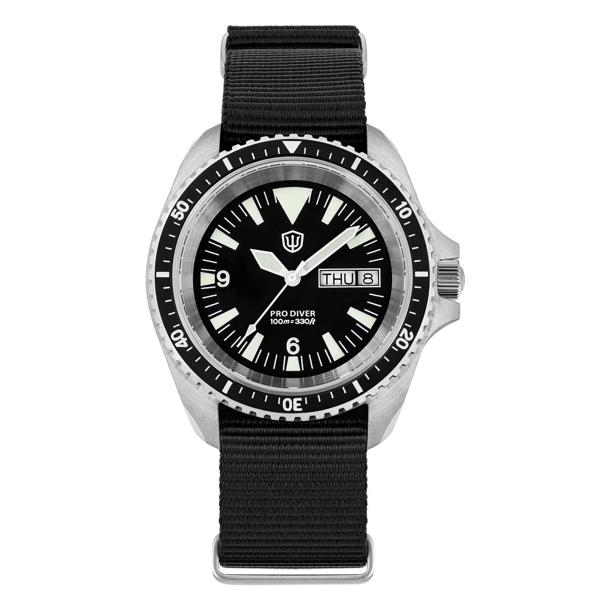 Montre militaire WD1980 avec verre saphir 39 mm