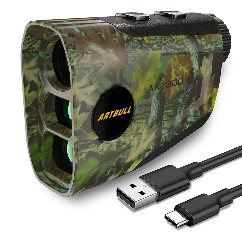 Télémètre Laser Tactique 1300M HD Rechargeable avec Verrouillage de Cible - BLACKBEARD OUTDOOR INDUSTRIES