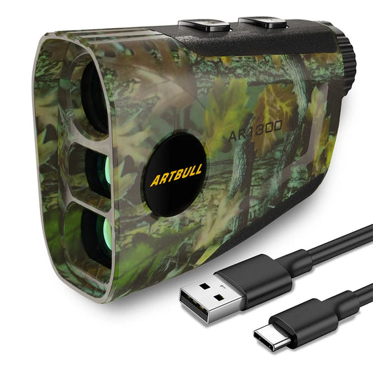 Télémètre Laser Tactique 1300M HD Rechargeable avec Verrouillage de Cible