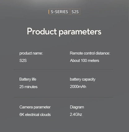 drone S2S Mini 4k HD Camera Ma boutique