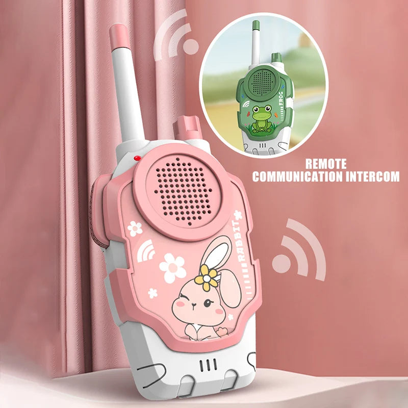 Pack de 2 talkie walkie enfant longue portée – Jouet sans fil  (3×AA, CE) - BLACKBEARD OUTDOOR INDUSTRIES