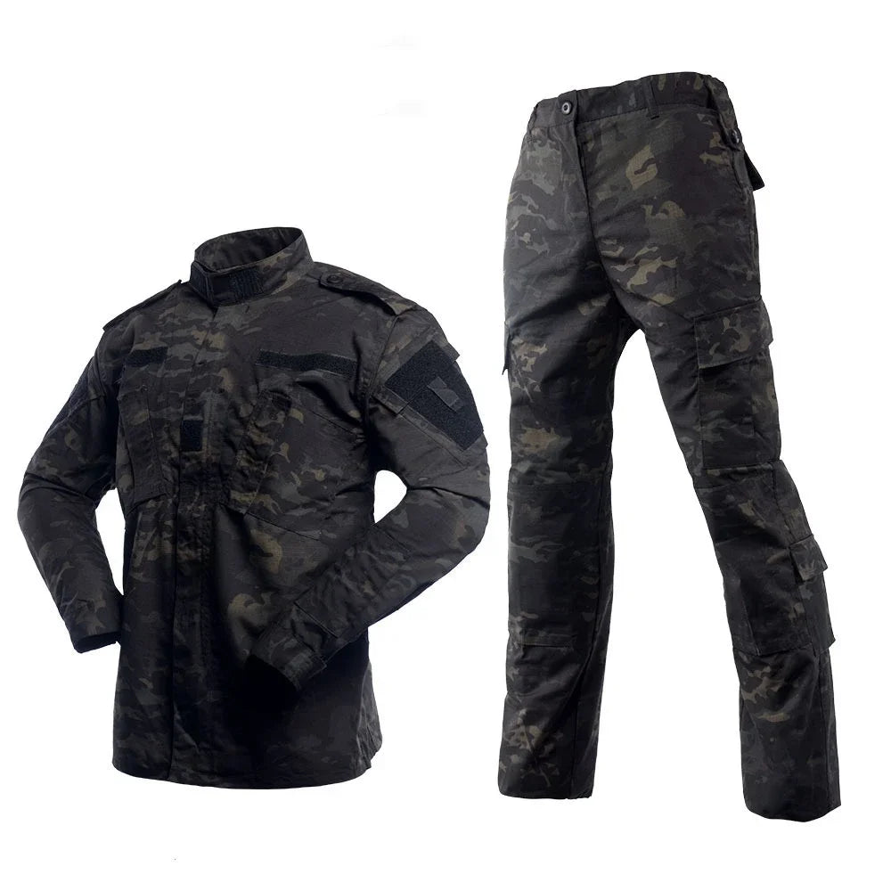 Uniforme Tactique BDU Camouflage Kryptek Mandrake - Vêtement de Terrain pour Entraînement et Chasse - BLACKBEARD OUTDOOR INDUSTRIES