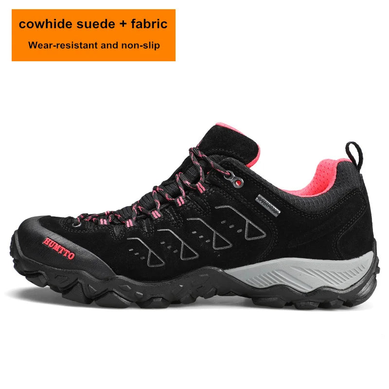 Chaussures Randonnée Trekking Femme Cuir Imperméables