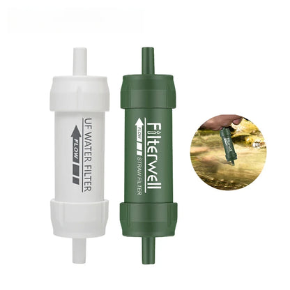 Paille Filtrante Portable – Filtre à Eau Survie Randonnée Camping