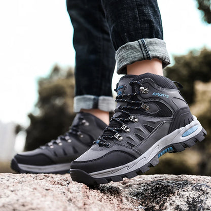 Chaussures de randonnée imperméables homme et femme, montantes