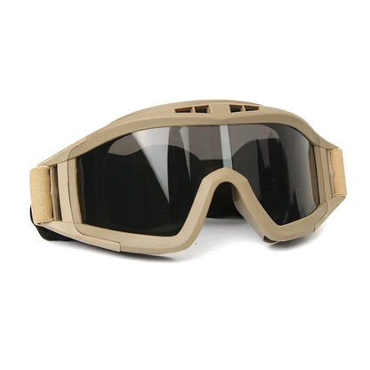 Lunettes tactiques à 3 jeux de verres interchangeables