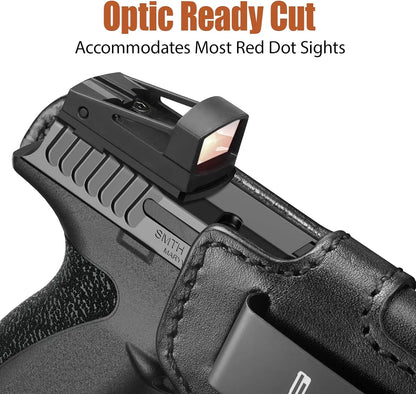 Holster IWB cuir pour S&W Bodyguard 2.0 droitier