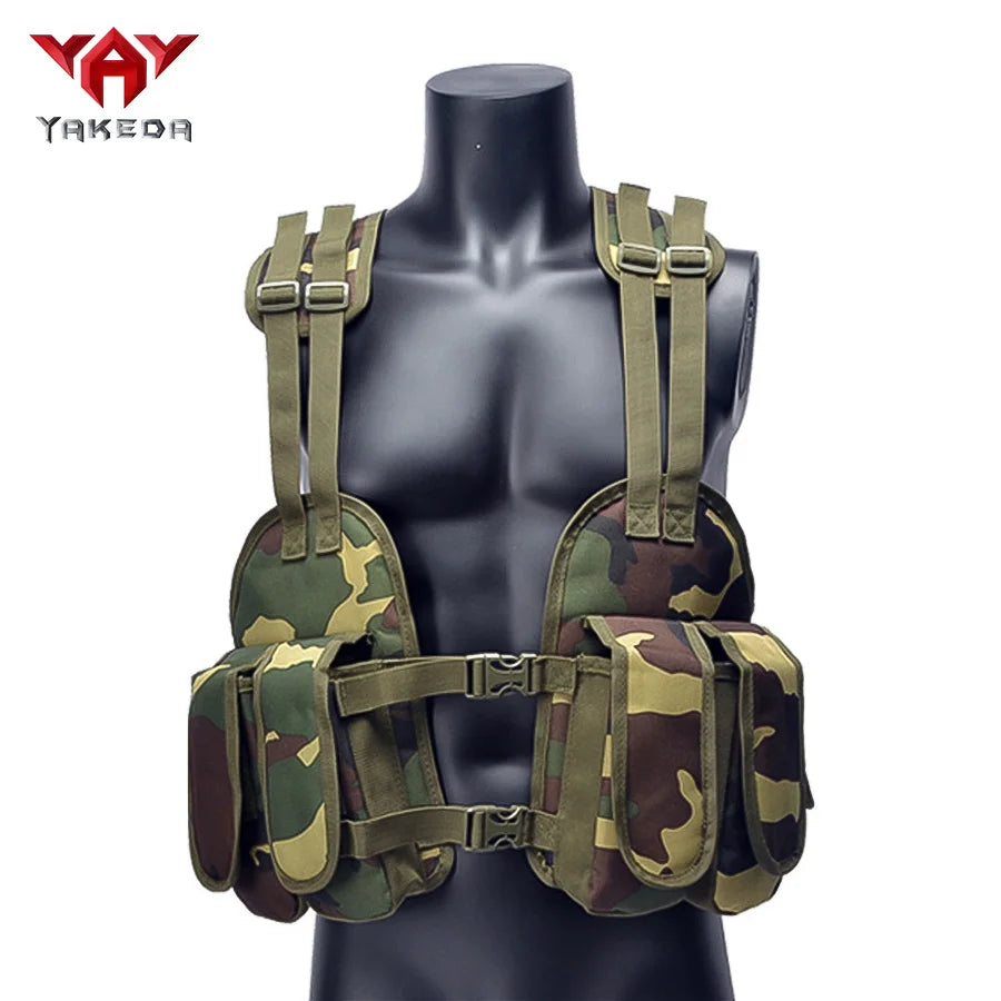 Gilet tactique léger YAKEDA camouflage pour entraînement multifonction en extérieur - BLACKBEARD OUTDOOR INDUSTRIES