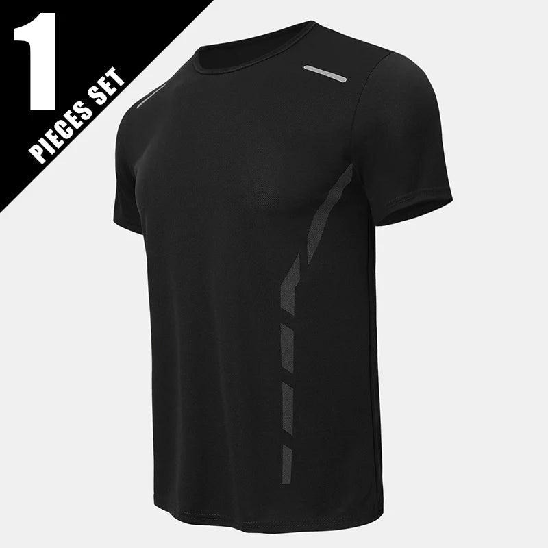 T-shirt Homme Imprimé Séchage Rapide | Respirant Manches Courtes | Coupe Ample Grande Taille | Lot de 1, 3 ou 4 - BLACKBEARD OUTDOOR INDUSTRIES