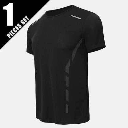 T-shirt Homme Imprimé Séchage Rapide | Respirant Manches Courtes | Coupe Ample Grande Taille | Lot de 1, 3 ou 4 - BLACKBEARD OUTDOOR INDUSTRIES