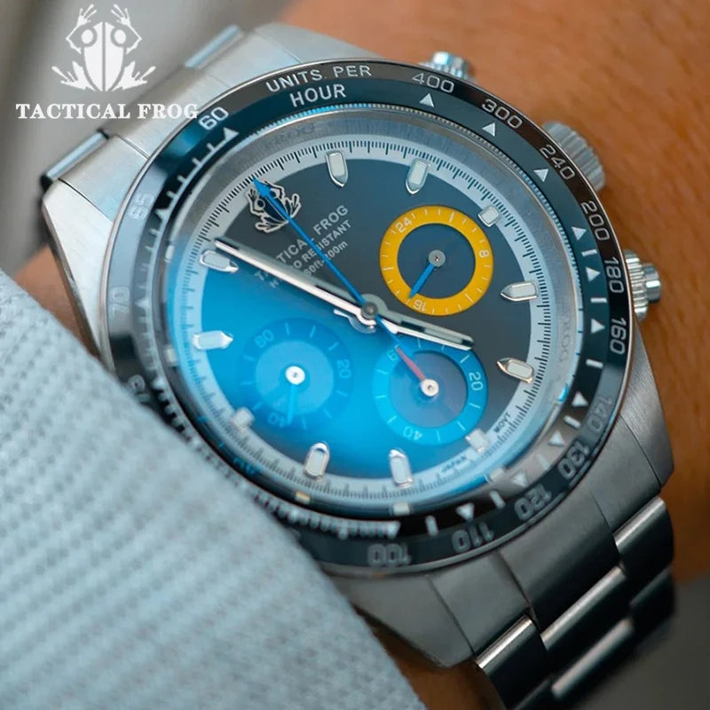 Tactical Frog TF004 – Montre Chronographe Homme 41 mm - BLACKBEARD OUTDOOR INDUSTRIES