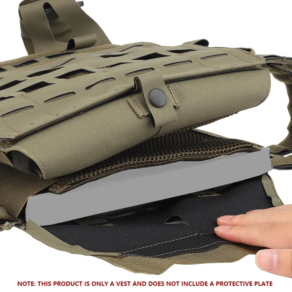 Porte-plaque SPC VE-67 léger à système MOLLE laser