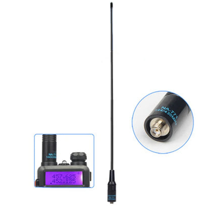Antenne NA-771 SMA-Female VHF/UHF Double Bande – Compatible BaoFeng UV-5R / UV-82 / BF-888S / Kenwood – Jusqu’à 10W - BLACKBEARD OUTDOOR INDUSTRIES
