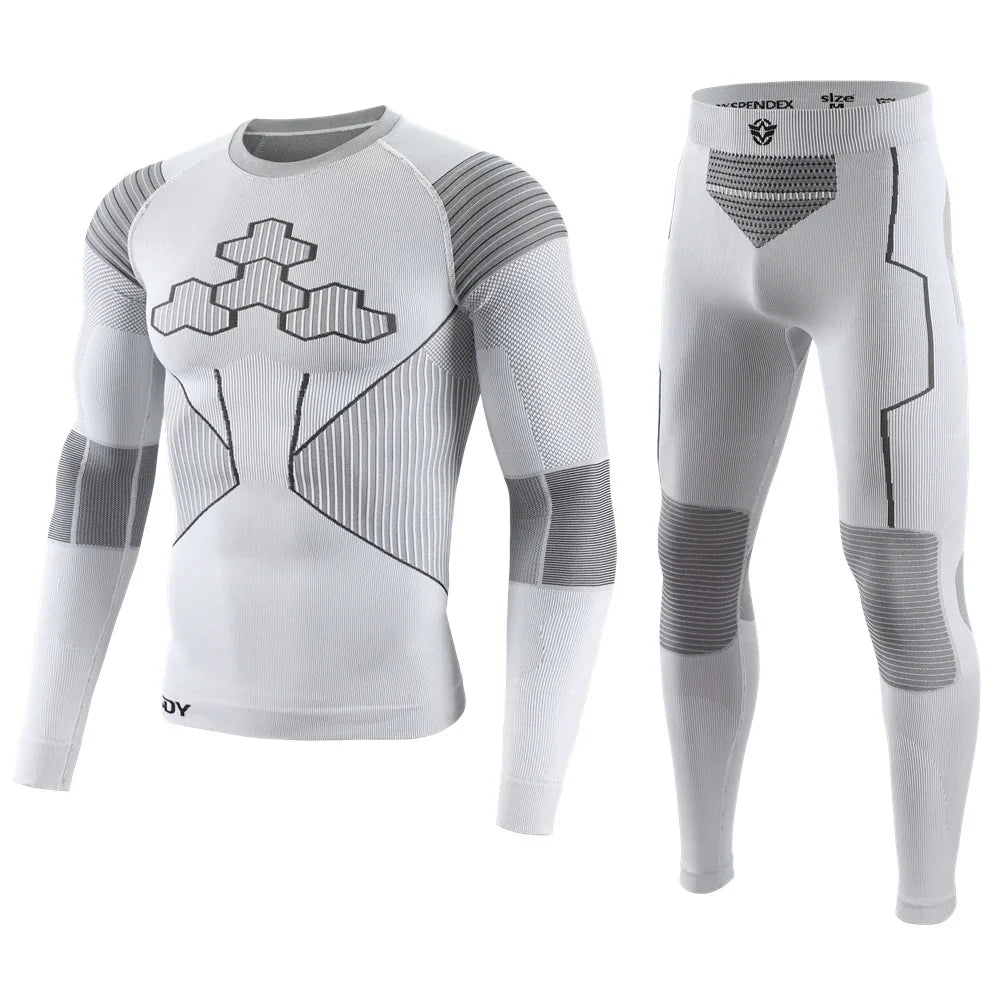 Ensemble Thermique Tactique Fleece Slim Fit – Haut + Pantalon | Randonnée, Chasse, Militaire, Automne Hiver