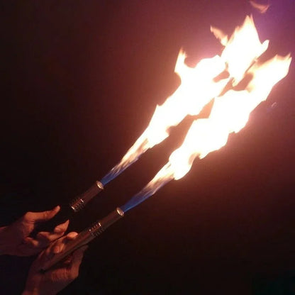 Briquet chalumeau tempête en métal, flamme jet rose