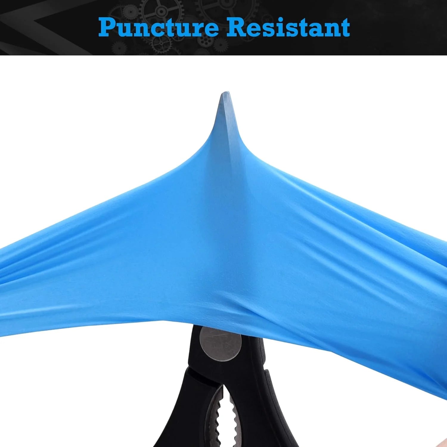 Gants en Nitrile Bleus - Gants Jetables pour le Nettoyage de Cuisine, Vaisselle et Travail - BLACKBEARD OUTDOOR INDUSTRIES