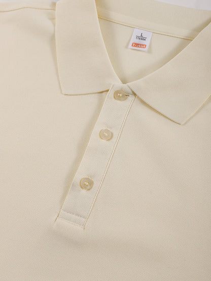 Polo Femme Manches Longues – Coupe Loose Casual, Matière Polyester Anti-Boulochage, Disponible en 5 Coloris