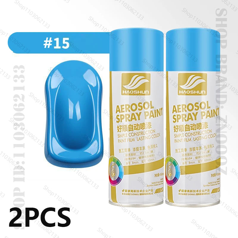 Lot de 2 Bombes de Peinture en Spray 450 ml – Multi-surfaces - BLACKBEARD OUTDOOR INDUSTRIES