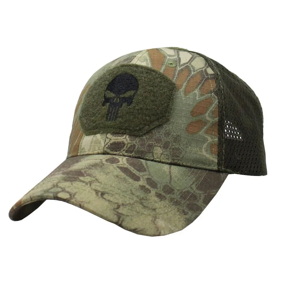 Casquette Tactique Camouflage Mesh – Forces Spéciales Respirante Unisexe | 11 Coloris - BLACKBEARD OUTDOOR INDUSTRIES