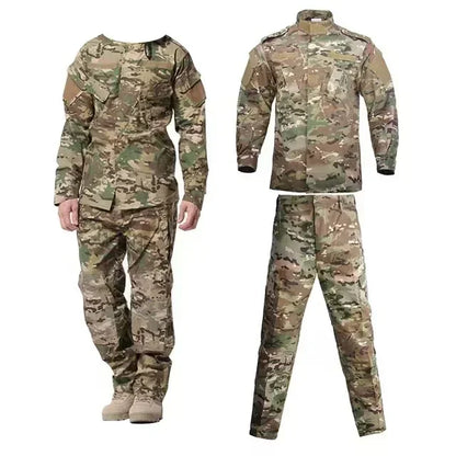 Ensemble Uniforme Camouflage Tactique 2 Pièces — ACU Rip-Stop Multi-Camo Airsoft & Sécurité - BLACKBEARD OUTDOOR INDUSTRIES