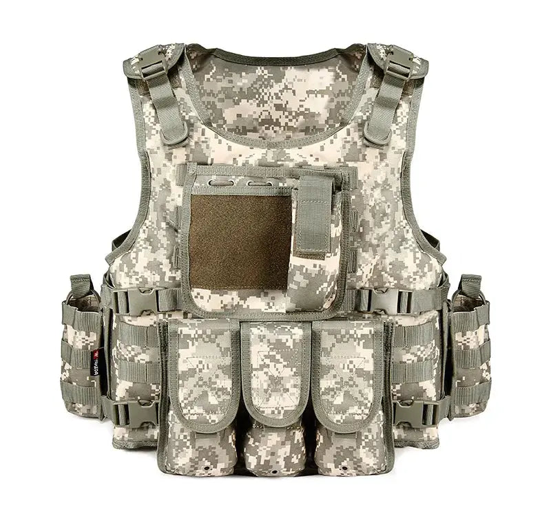 Gilet Tactique Porte-Plaque YAKEDA E88005 – Usage Professionnel & Airsoft Ma boutique